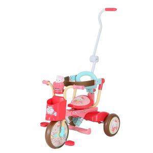 折りたたみ三輪車 ハローキティ オールインワンUPII　M&amp;M　エムアンドエム