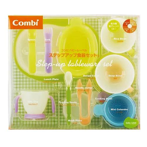 ベビーレーベル　ステップアップ食器セットＣ（144421）　combi　コンビ