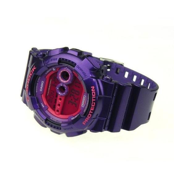 カシオ CASIO 腕時計G-SHOCK「クレイジーカラーズ」紫◆GD-100SC-6  逆輸入品
