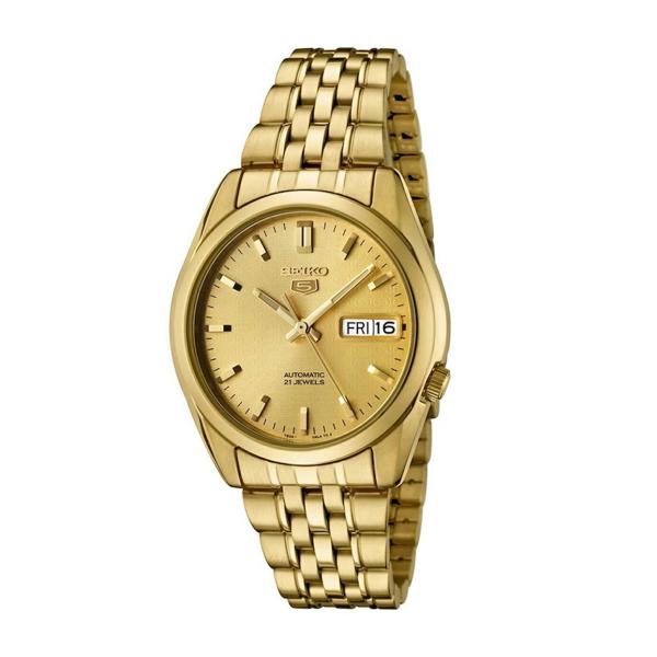 セイコー SEIKO 腕時計 メンズ SNK366K1 セイコー5 SEIKO-5 ゴールド ゴール...