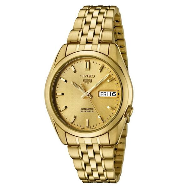 セイコー SEIKO 腕時計 メンズ SNKK20K1 セイコー5 SEIKO-5 ゴールド ゴール...