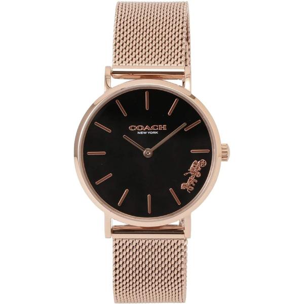 コーチ COACH 14503426 ペリー レディース 腕時計 ブラック ローズゴールド PERR...