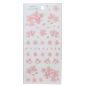 シールシート 春柄マスキングシール 568h アクティブコーポレーション デコシール デコレーション｜雑貨&アートの通販店 ベルコモン