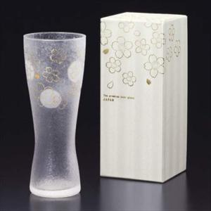 ビールタンブラーM ビアグラス 泡づくりプレミアム桜