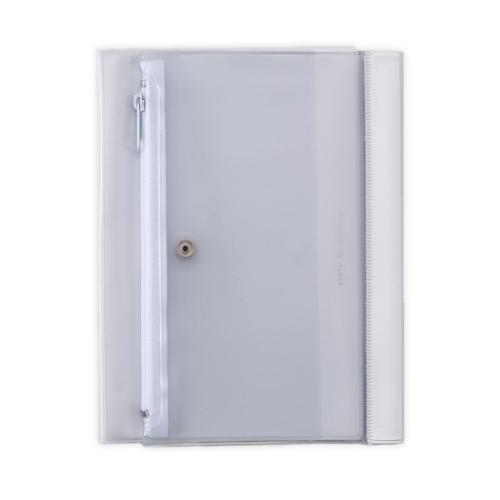 ダイゴー 手帳カバー IS.カバーPVC B6 RWH ホワイト 爆買