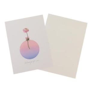 グリーティングカード シースルーカード 花瓶 ラ...の商品画像