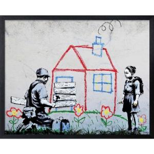Banksy アートフレーム バンクシー Playhouse 美工社