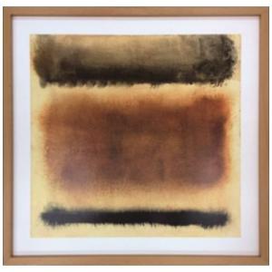 スカンジナビア ART インテリア アート Mark Rothko Untitled 1958 美工社 67×65cm｜velkommen