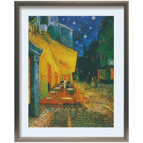 Vincent van Gogh アートポスター Pavement Cafe at night ゴッ...
