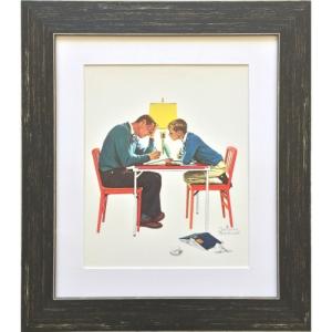 アートフレーム ) Norman Rockwell ノーマン・ロックウェル : ギフト