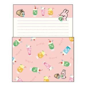 手紙セット ヤミマミカフェ レターセット Yummy Mummy ヤミマミ クリームソーダ クローズピン