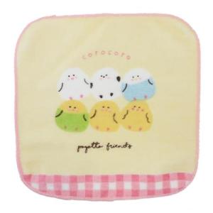 ミニタオル ハンカチタオル ぽよっとふれんず ミントイン 汗拭きタオル かわいい 爆買