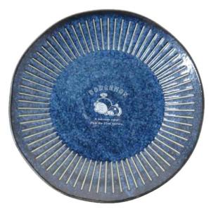 ドラえもん 中皿 カレー＆パスタプレート インディゴ 藤子F不二雄 金正