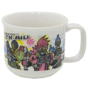 マグカップ 磁器製 こども マグ 仮面ライダーエグゼイド 金...