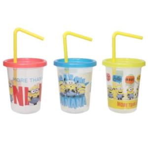 プラコップ ストロー付タンブラー3個セット 23...の商品画像