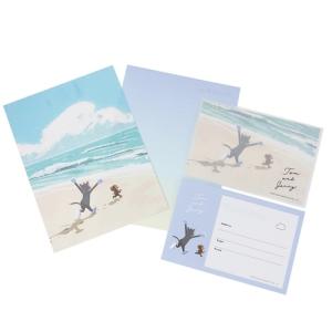 レターセット Choice Days レター ワーナーブラザース トムとジェリー ウミ クラックス 便箋＆封筒