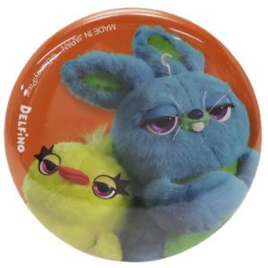 トイストーリー 4 ディズニー グッズ 缶バッジ ビッグ カンバッジ ダッキー＆バニー デルフィーノ