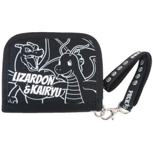 キッズウォレット ラウンド財布 ポケットモンスター ポケモン BLACK サンアート