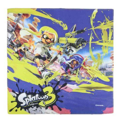 ハンカチーフ ハンカチ スプラトゥーン3 1 サンアート 学童用品