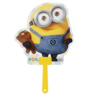 キャラクターうちわ ダイカット ミニオンズ 夏雑貨 ユニバーサル映画 怪盗グルーシリーズ Bob ボブ 団扇 プレゼント キッズ 子ども 男の子 女の子 キャラクター Esk シネマコレクション ヤフー店 通販 Yahoo ショッピング