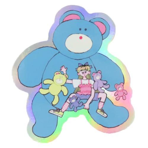 CREATORS CIRCUS クリエイターズサーカス ステッカー あきらんど クマさんいっぱい フ...