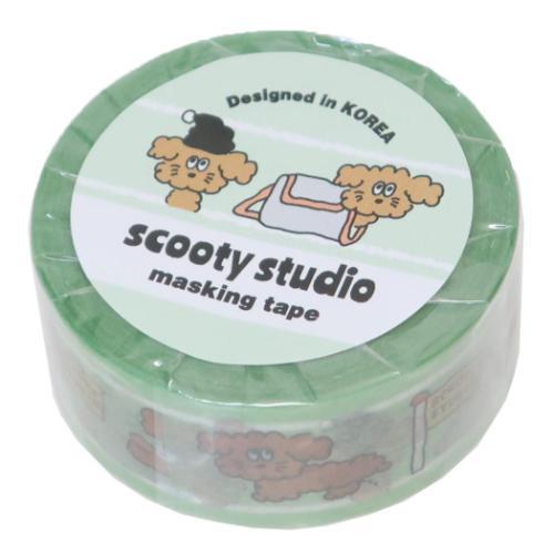 マスキングテープ 18mmマステ scooty studio Charlie various フロン...