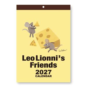レオレオニ 2027Calendar 壁掛けカレンダー2027年度 LEO 書き込み インテリア スケジュール 令和9年暦 学研ステイフル