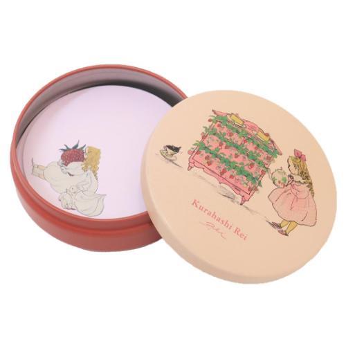 メモ帳 缶入りメモ くらはしれい PK 学研ステイフル 新学期準備文具 伝言 事務用品 おしゃれ レ...