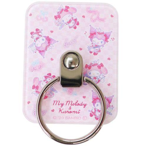 マルチリング スマホアクセ マイメロディ＆クロミ サンリオ グルマンディーズ