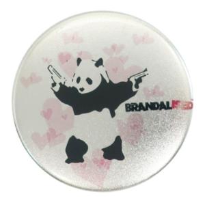 缶バッジ 44mm カンバッジ バンクシー PANDA Guns ゼネラルステッカー Banksy コレクション雑貨｜velkommen