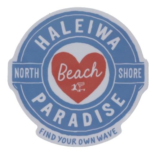 ダイカット シール HALEIWA HAPPY MARKET HHM-027 防水 ステッカー ハレ...