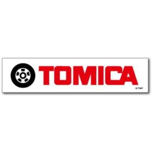 ビッグ シール ロゴ ステッカー トミカ タイヤ ゼネラルステッカー TOMICA 14.5×3.4cm かわいい