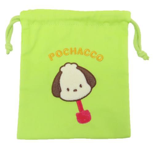 さがら巾着 巾着袋 ポチャッコ サンリオ サンリオキャラクターズチョコレート バンダイ きんちゃくポ...