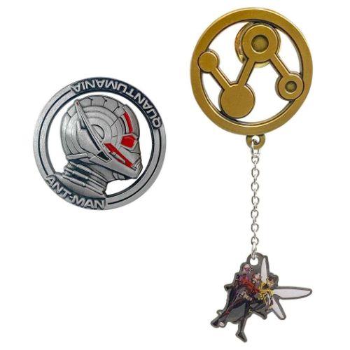 ピンバッジセット 2個セット ピンズ アントマン＆ワスプ クアントマニア MARVEL インロック