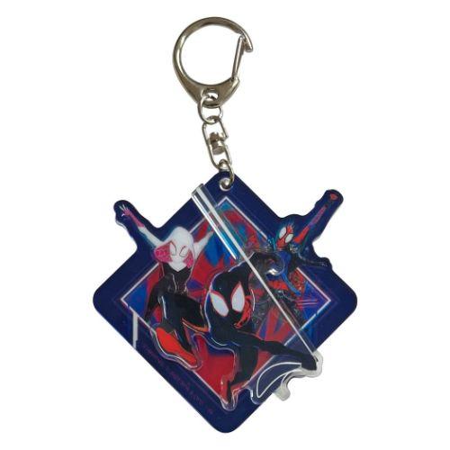 キーリング アクリルキーホルダー スパイダーマン：アクロス ザ スパイダーバース インロック MAR...