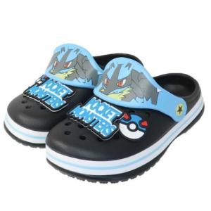 キッズ EVA キャラサンダル 子供用 サンダル ポケモン ポケモン ルカリオ ジェイズプランニング