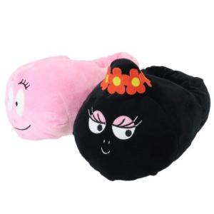 防寒ルームシューズ ぬいぐるみスリッパ BARBAPAPA バーバパパ ジェイズプランニング 室内履き ウォーマー雑貨