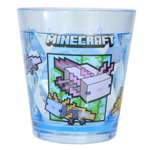 プラコップ キラキラクリアカップ マインクラフト ブルー Minecraft ケイカンパニー プラカ...