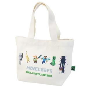 ランチバッグ ミニトートバッグ クリーム マインクラフト MINECRAFT マイクラ ケイカンパニー