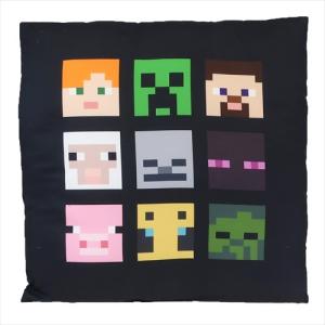 マインクラフト 背当てクッション Minecraft クッション ゲームキャラクター フェイス Kc Mct Sc2 Fc キャラクターのシネマコレクション 通販 Yahoo ショッピング
