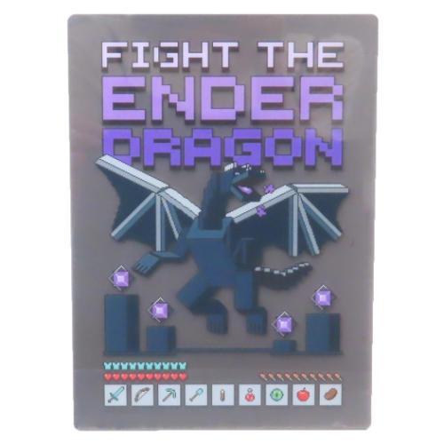 下じき 下敷き Minecraft マインクラフト エンダードラゴン 新学期準備文具 ゲームキャラク...