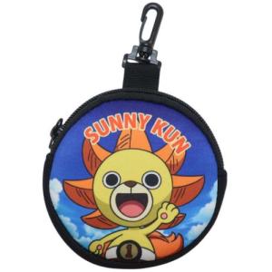 ミニポーチ 丸型カラビナ付きポーチ 少年ジャンプ ワンピース 劇場版 ONE PIECE FILM RED サニーくん ケイカンパニー 小物入れ