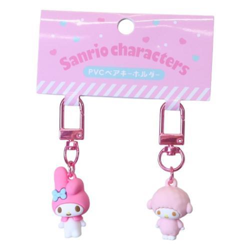 サンリオキャラクターズ キーリング PVCペアキーホルダー マイメロディ マイスウィートピアノ Sa...