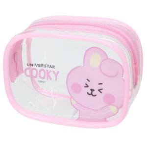 ミニポーチ BOXミニポーチ LINE FRIENDS BT21 COOKY カミオジャパン