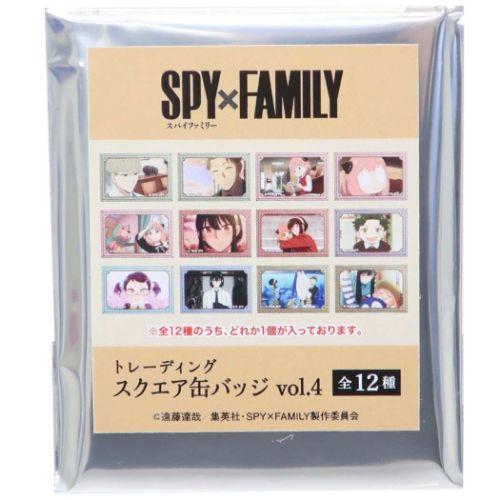 缶バッジ トレーディングスクエアカンバッジ全12種 スパイファミリー SPY FAMILY 少年ジャ...