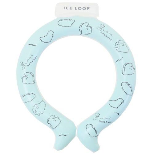 首もとひんやりアイスループ XSサイズ 夏用クールネック 恐竜 カミオジャパン ICE LOOP 熱...