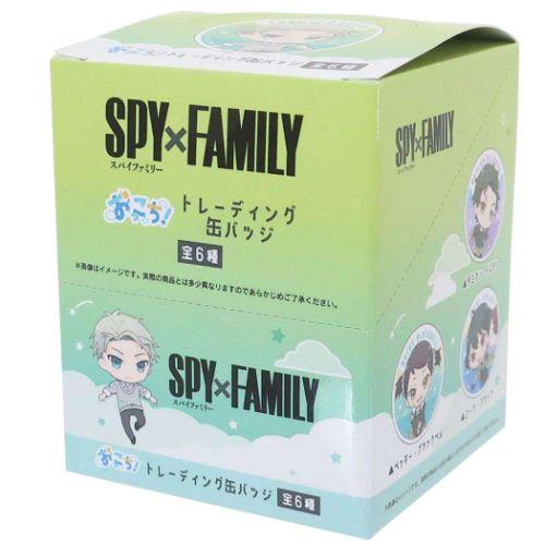 トレーディング缶バッジ 全6種 6個入セット 少年ジャンプ スパイファミリー SPY FAMILY ...