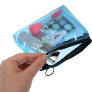 PVC ペンポーチ クリア フラットポーチ K...の詳細画像1