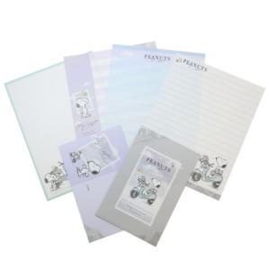 手紙セット ボリュームアップレターセット スヌーピー TRAVELINGSKY ピーナッツ カミオジャパン 便箋＆封筒 キャラクター