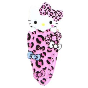 ハローキティ デニムヘアクリップ ネイビー ヘアアクセ クリップ